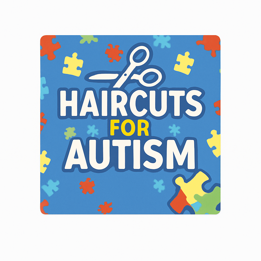 Haircuts For Autism Sticker