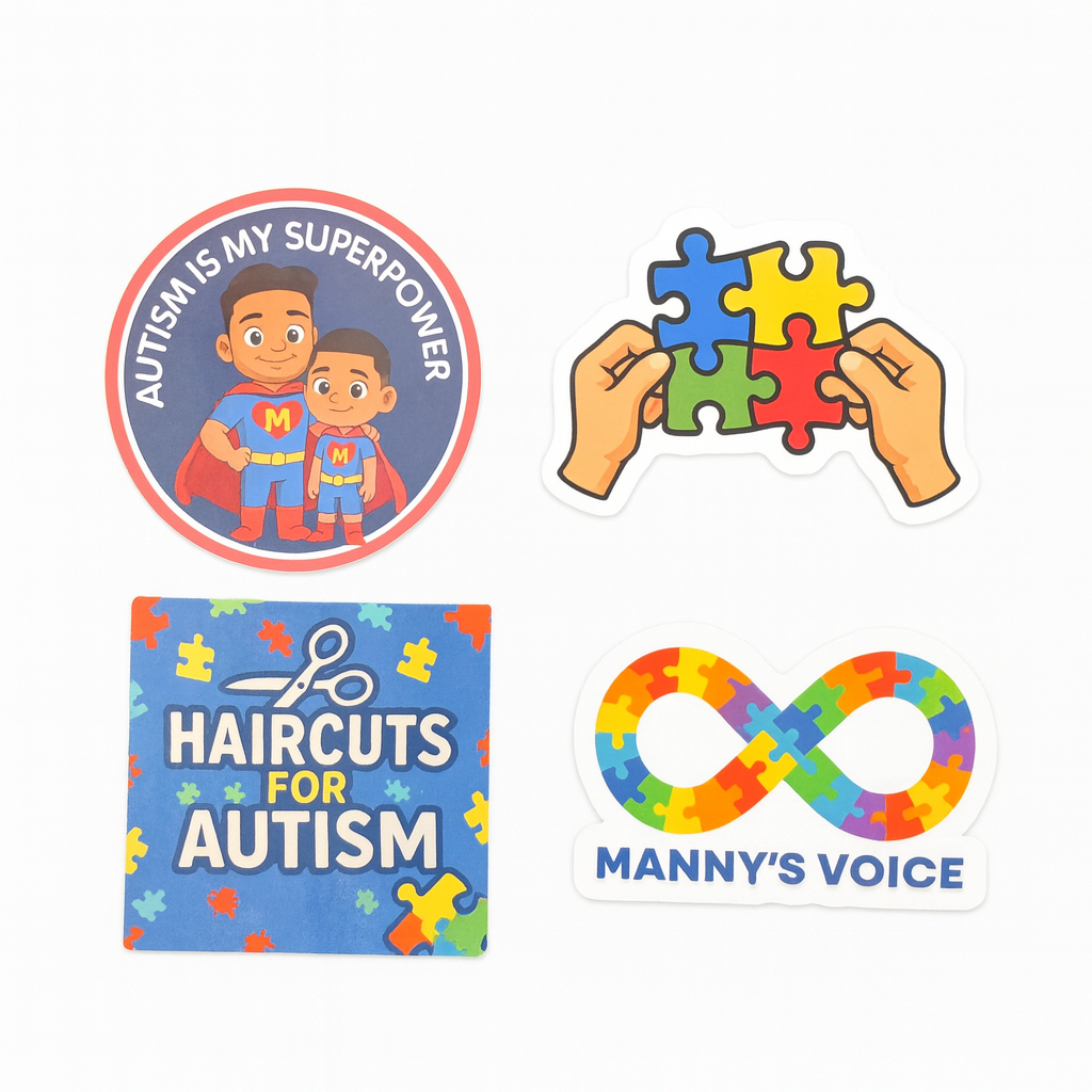 Manny's Voice 4 Sticker Pack