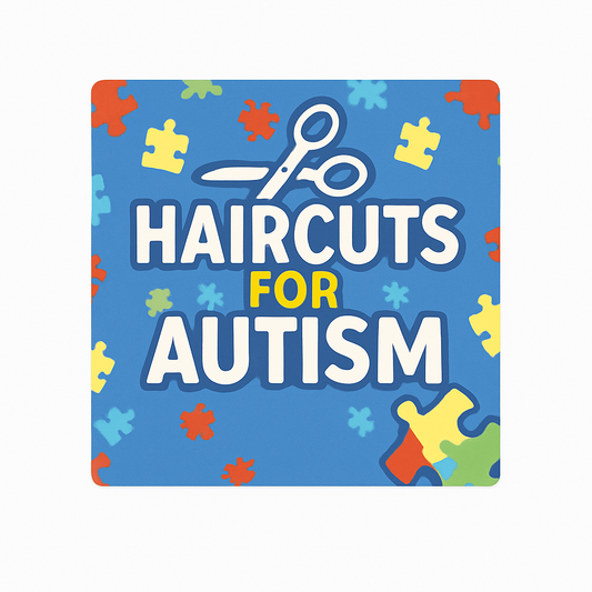 Haircuts For Autism Sticker